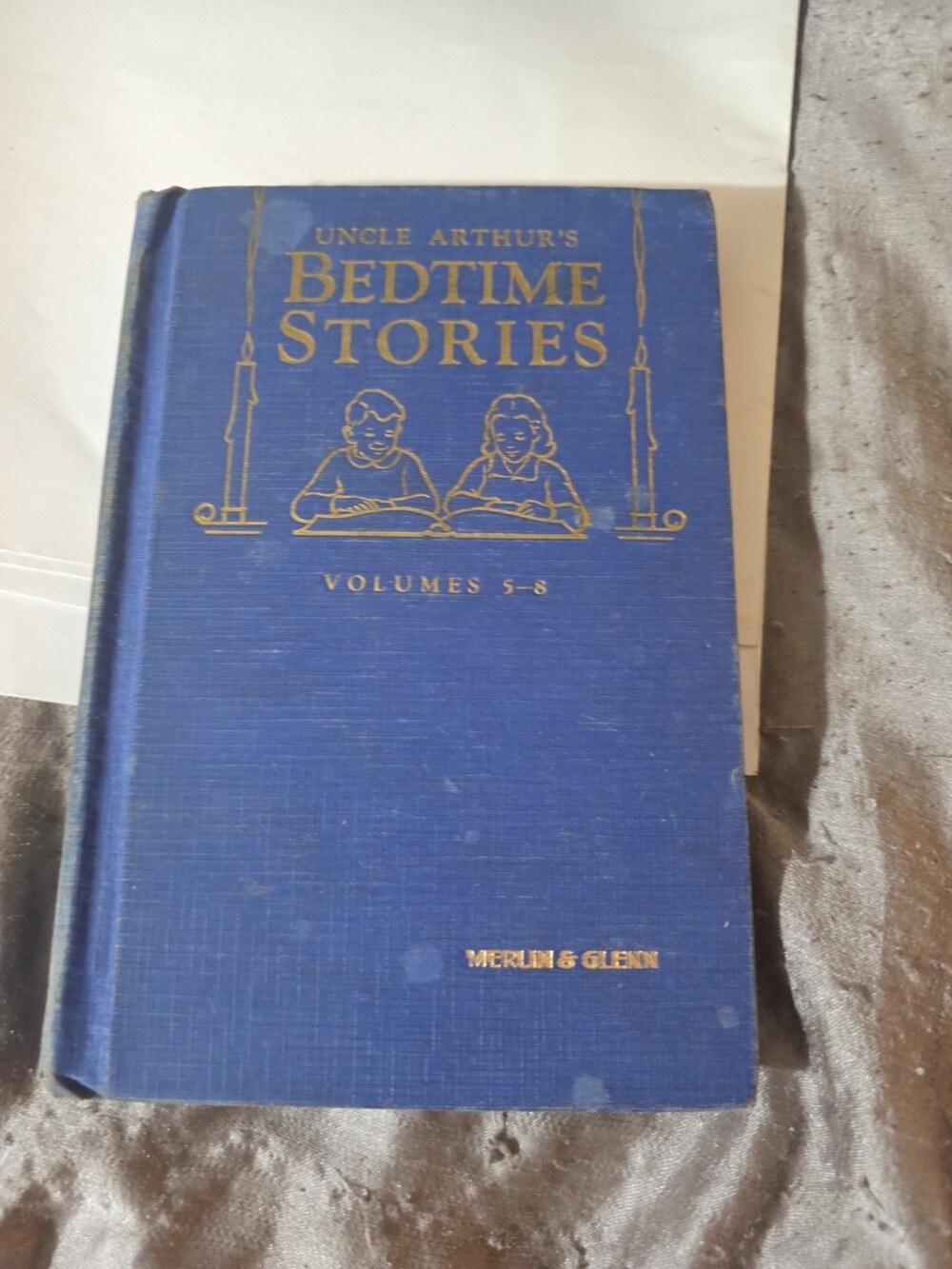 Uncle Arthur's Bedtime Stories Volumes 5-8 1928 Vintage Christian